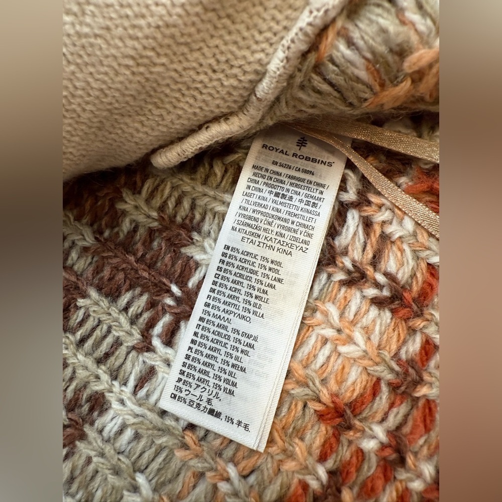 Royal Robbins Mystic Canyon Wool Blend Cardigan XS - Picture 7 of 10